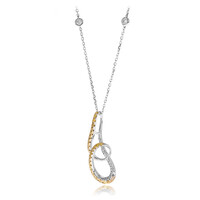SI2 (H) Diamant-Goldhalskette (CIRARI)