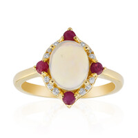Welo-Opal-Silberring