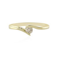 VS2 Schokoladen-Brillant-Goldring