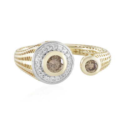 I2 Champagner-Brillant-Goldring (Ornaments by de Melo)
