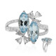 AAA-Brasilianischer Aquamarin-Goldring (CIRARI)