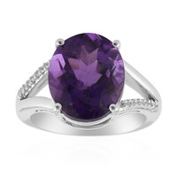 Sambia-Amethyst-Silberring (Pallanova)