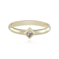 I2 Schokoladen-Diamant-Goldring