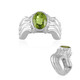 Peridot-Silberring (de Melo)