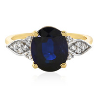 Kyanit-Goldring (Odyssey by Hannah)