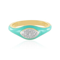 I3 (J) Diamant-Silberring