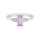 Lavendel-Amethyst-Silberring