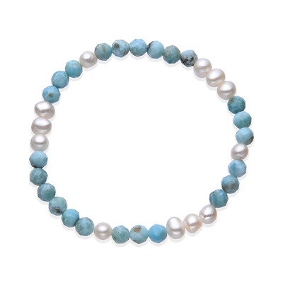 Larimar-Armband