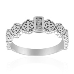 SI1 (G) Brillant-Silberring