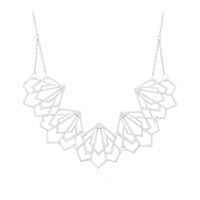 Zirkon-Silbercollier