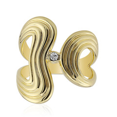 SI1 (G) Brillant-Silberring