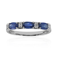Ceylon-Saphir-Goldring (CIRARI)