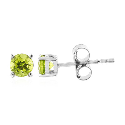 Jilin-Peridot-Silberohrringe