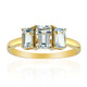 Brasilianischer Aquamarin-Silberring