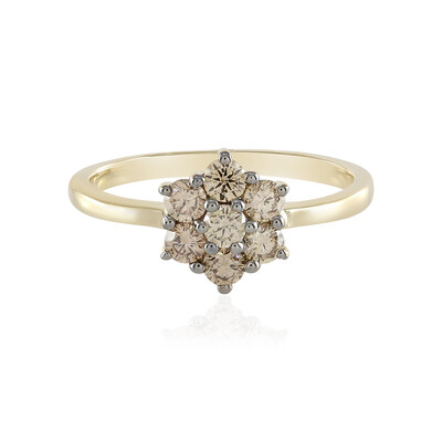 SI2 Champagner-Brillant-Goldring
