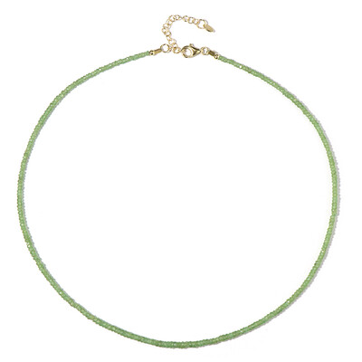 Demantoid-Silberhalskette