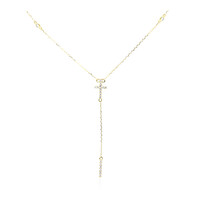 SI2 (H) Brillant-Goldhalskette (CIRARI)