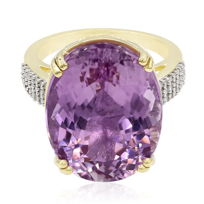 Patroke-Kunzit-Goldring