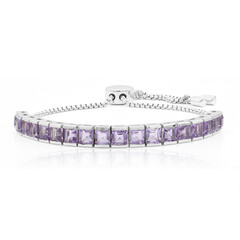 Amethyst-Silberarmband