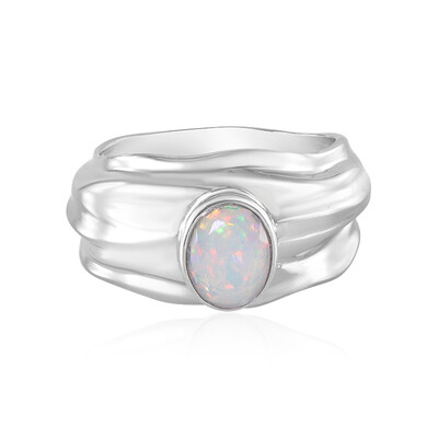 Welo-Opal-Silberring (de Melo)