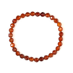 Hessonit-Granat-Armband