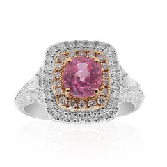 Pinkfarbener Burmesischer Spinell-Goldring (CIRARI)