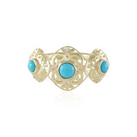 Sleeping Beauty-Türkis-Goldring (Ornaments by de Melo)