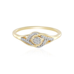 I2 (I) Diamant-Silberring