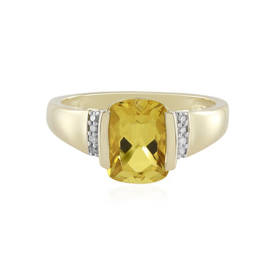 Goldener Beryll-Goldring