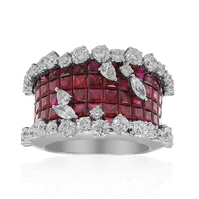 Burmesischer Rubin-Goldring (Estée Collection)
