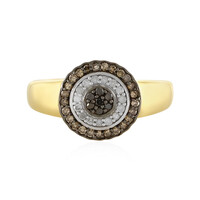 Diamant-Silberring
