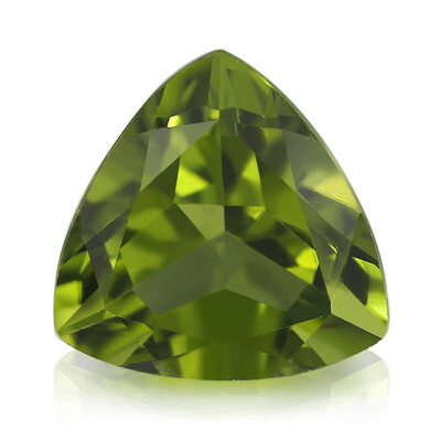 Kaschmir-Peridot-Edelstein 6,01 ct in Sammler-Box
