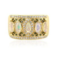 Welo-Opal-Silberring