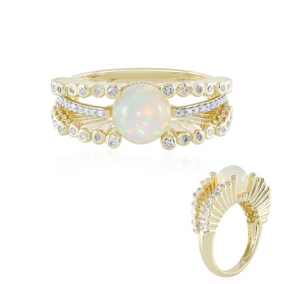 Welo-Opal-Goldring (de Melo)