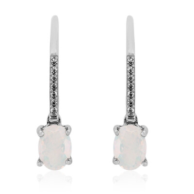 Welo-Opal-Silberohrringe
