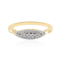 I2 (I) Diamant-Silberring