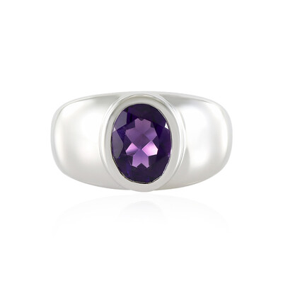 Sibirischer Amethyst-Silberring (de Melo)