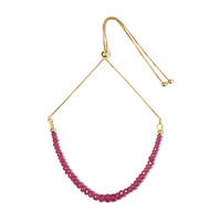 Madagaskar-Rubin-Silberarmband