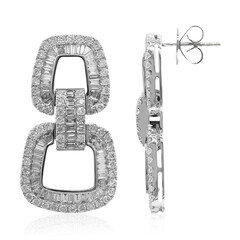 SI2 (H) Diamant-Goldohrringe (CIRARI)