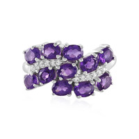 Amethyst-Silberring