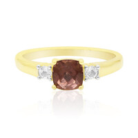 Roter Apatit-Goldring
