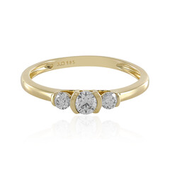 Lupenreiner (F) Brillant-Goldring (LUCENT DIAMONDS)