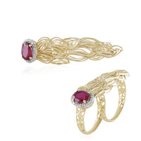 Madagaskar-Rubin-Goldring (Ornaments by de Melo)