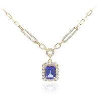 AAA-Tansanit-Goldcollier (CIRARI)