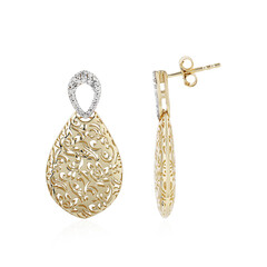 I1 (I) Diamant-Goldohrringe (Ornaments by de Melo)