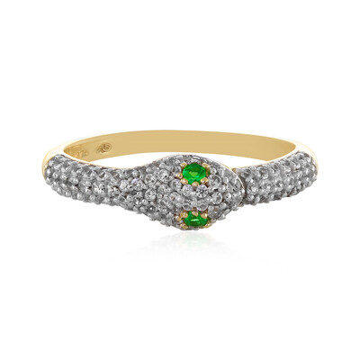 Tsavorit-Goldring (Adela Gold)