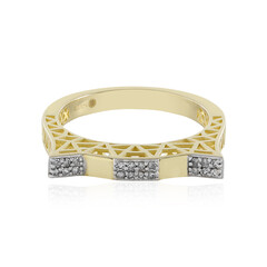 I2 (I) Diamant-Goldring (Ornaments by de Melo)