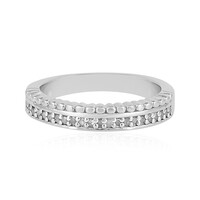 PK (J) Diamant-Silberring