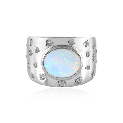 Welo-Opal-Silberring