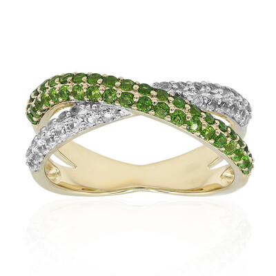 Russischer Diopsid-Goldring